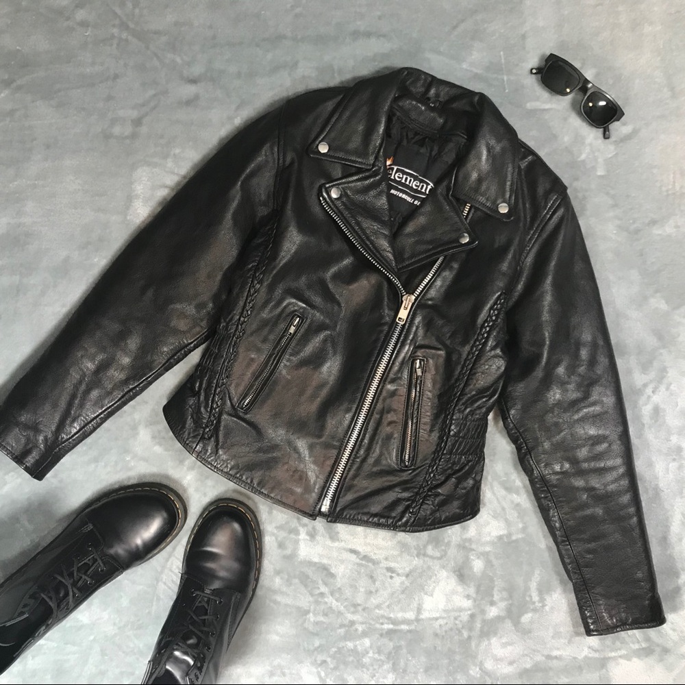 NWOT Leather Moto Jacket
